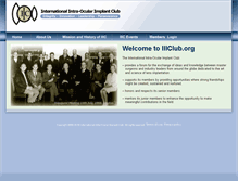 Tablet Screenshot of iiiclub.org